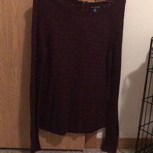 Super cute maroon sweater